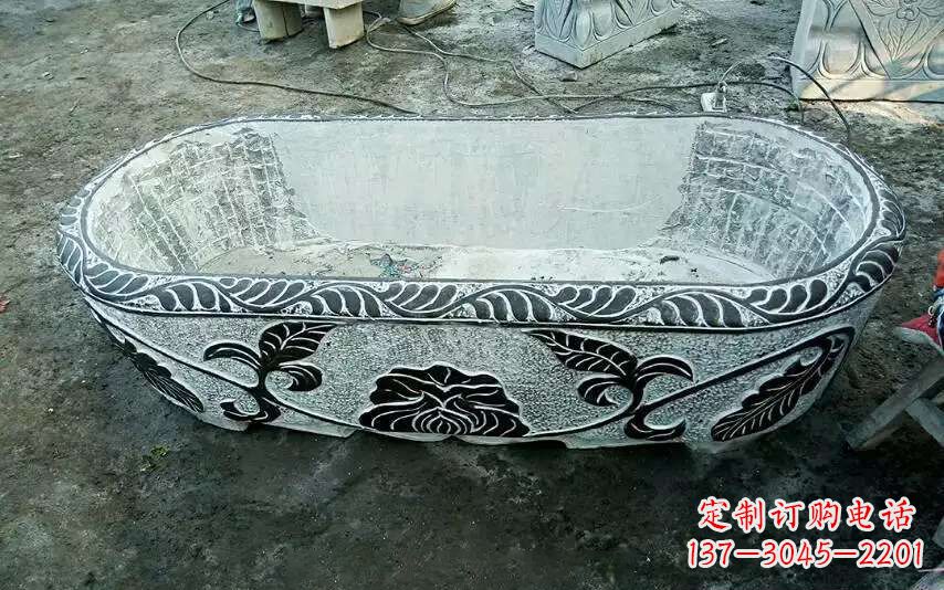 开封仿古水缸石雕
