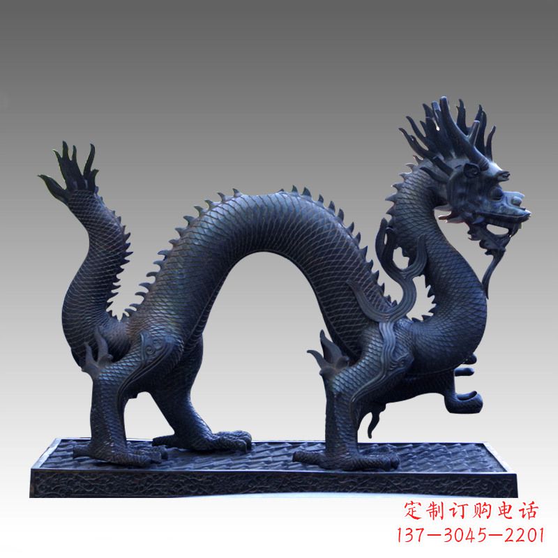 开封古典风格神龙铜雕