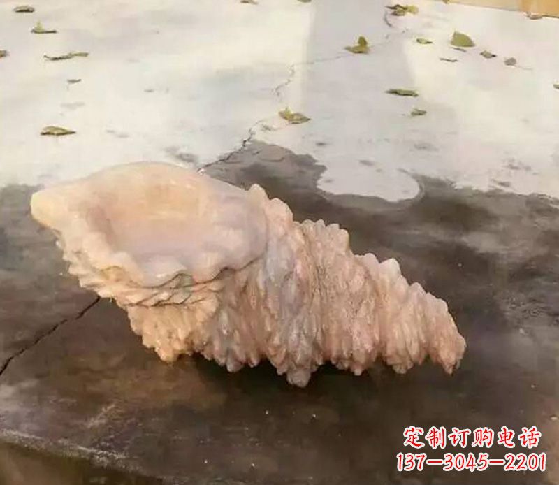开封仿真海螺石雕