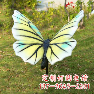 开封色彩丰富的仿真蝴蝶雕塑