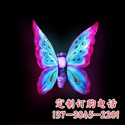 开封璀璨发光蝴蝶雕塑