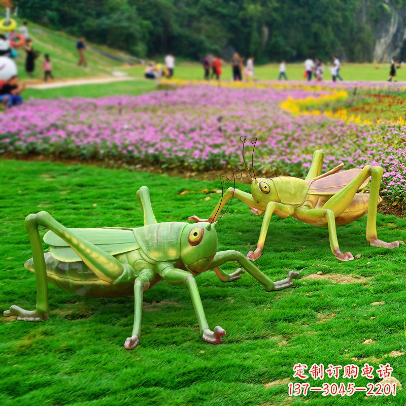 开封精美蝗虫雕塑摆件