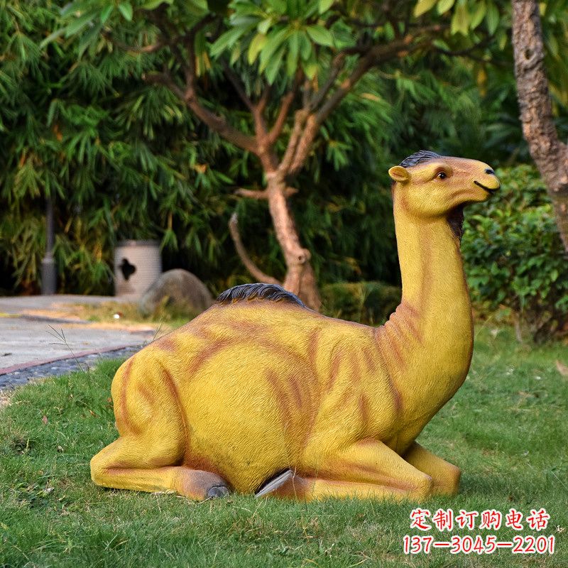 开封艺术精美的骆驼雕塑