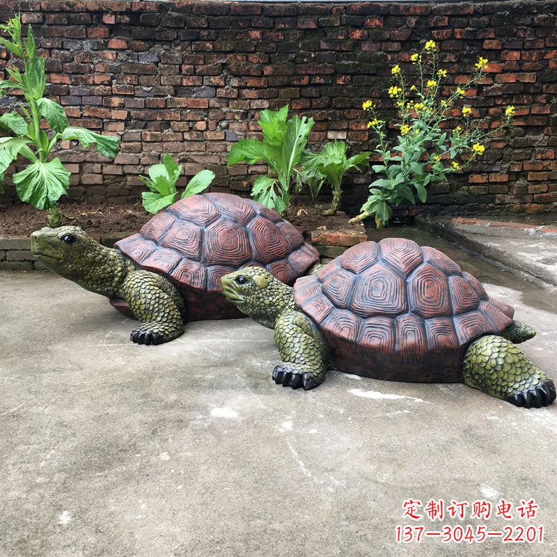 开封精致细腻的乌龟雕塑