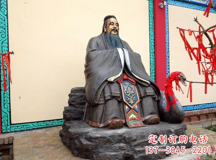 开封精美定制- 孔子雕塑