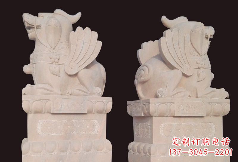 开封福星象征吉祥幸福高照貔貅石雕