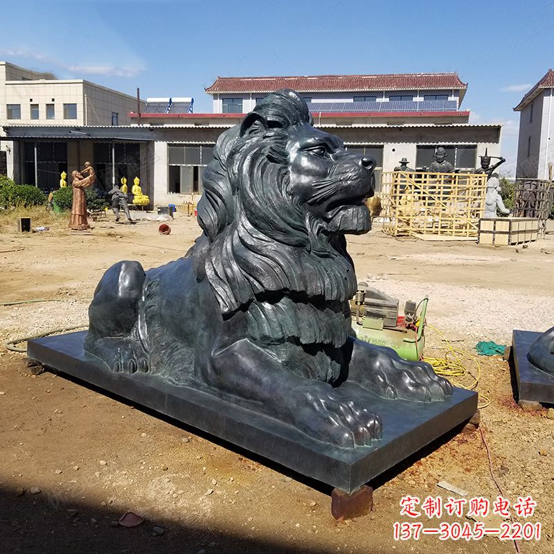 开封铜塑动物雕塑