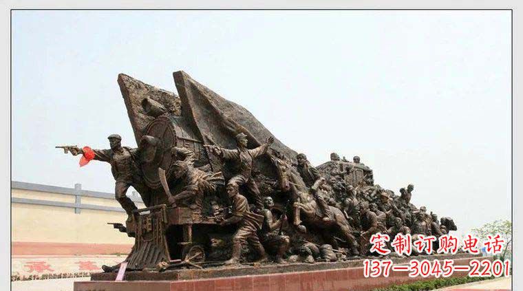 开封纪念革命战士铜雕