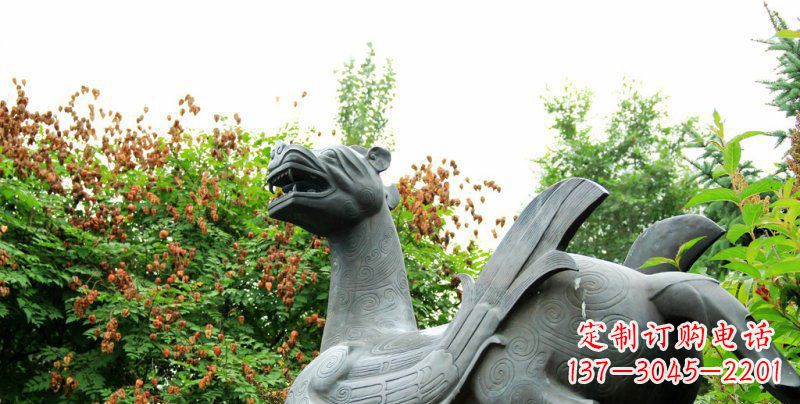 开封狴犴景观铜雕塑 尊贵品质