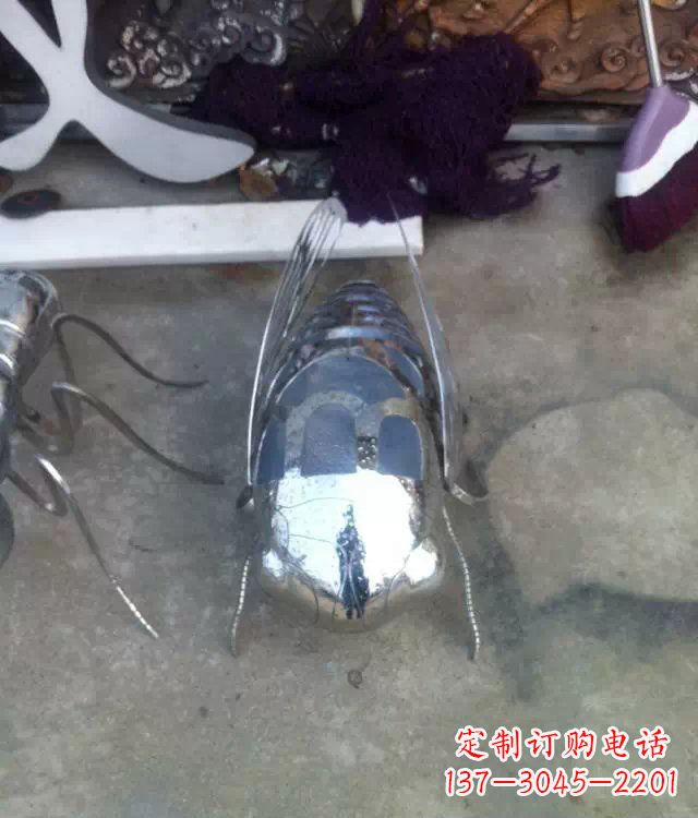 开封不锈钢动物雕塑