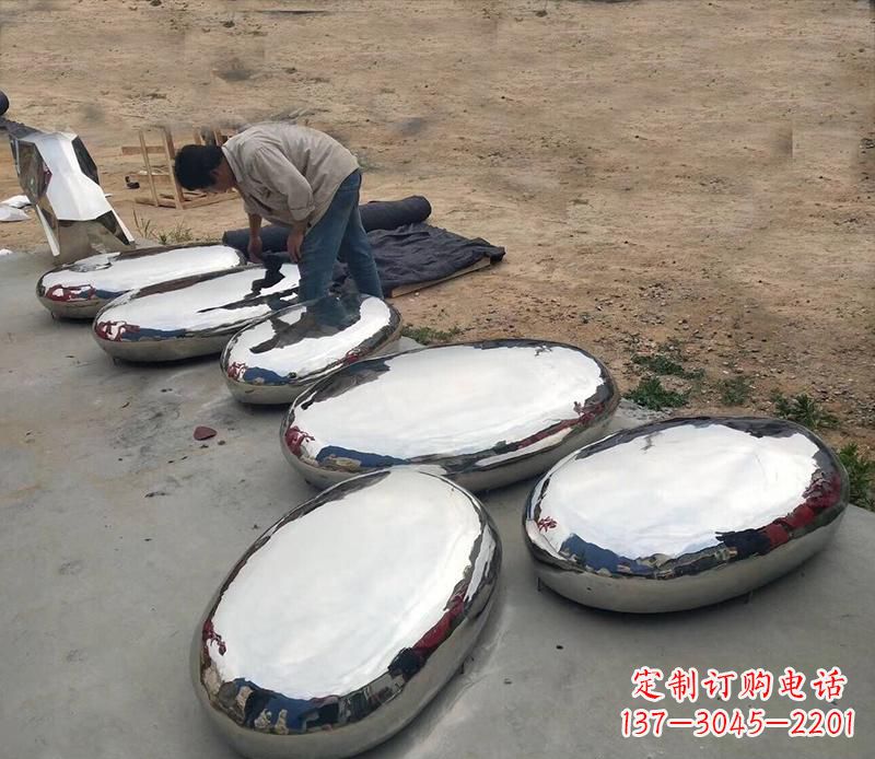 开封中领雕塑水滴形艺术雕塑
