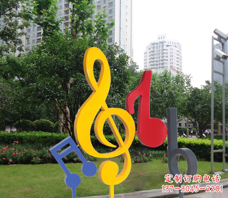 开封不锈钢音符雕塑-引领您的心情旋律