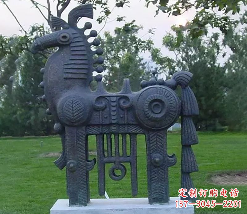 开封高品质马铜雕塑