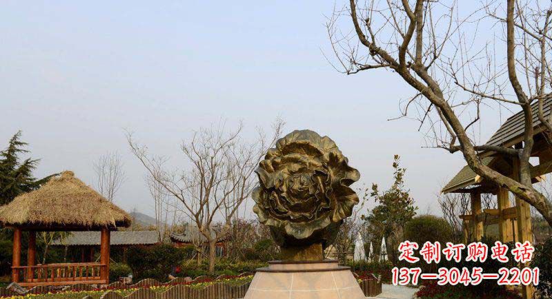 开封公园大白菜景观铜雕