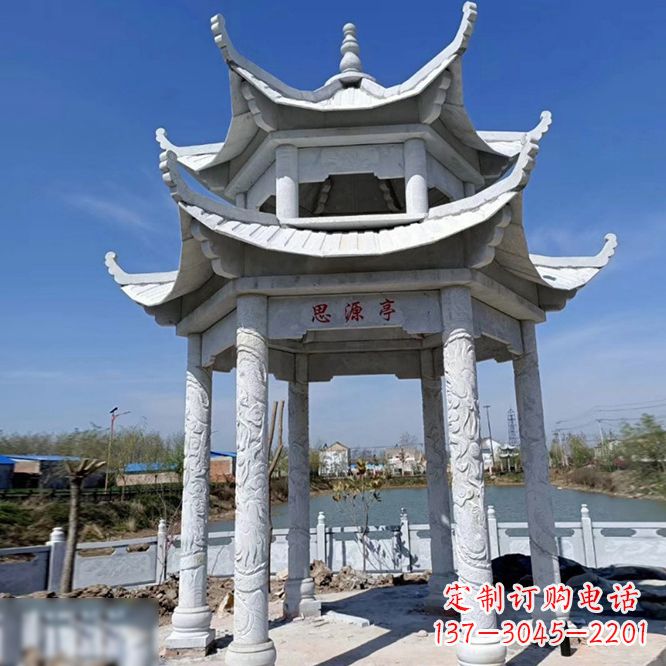 开封公园大理石凉亭