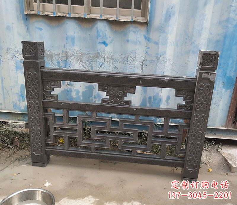 开封集乐馆大理石栏板雕塑