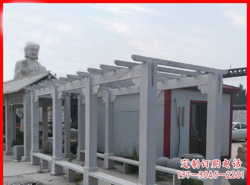 开封 专业定制公园大理石石雕长廊