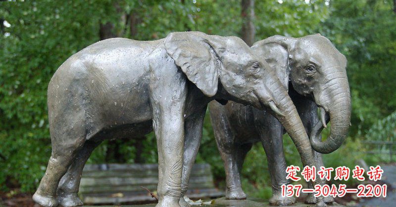 开封优质大象铜雕