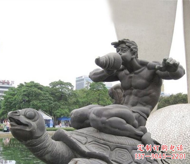 开封公园动物海龟雕塑