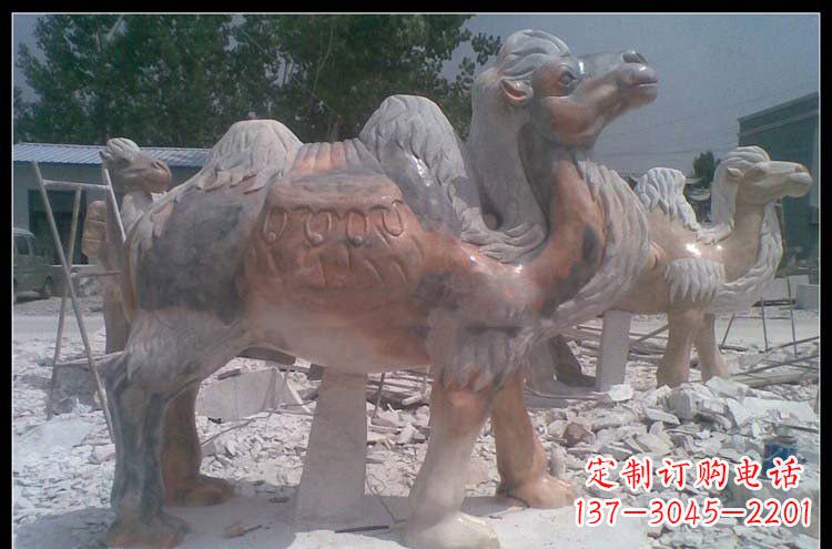 开封公园动物骆驼石雕222