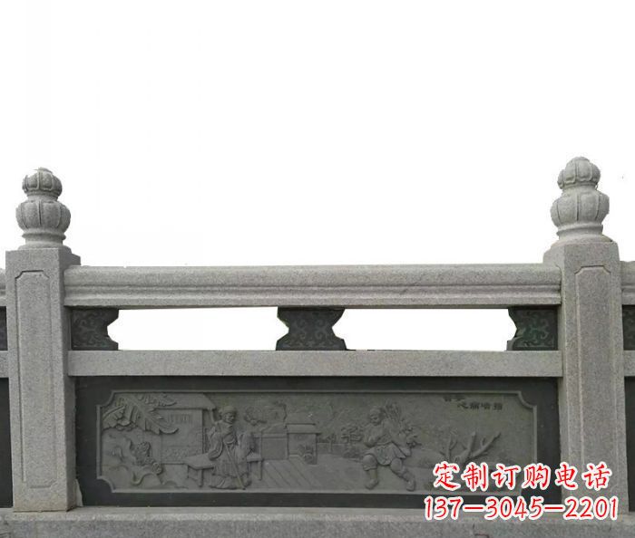 开封公园仿古石雕栏板