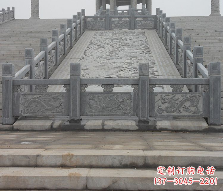 开封公园仿古石栏板景观石雕 (6)