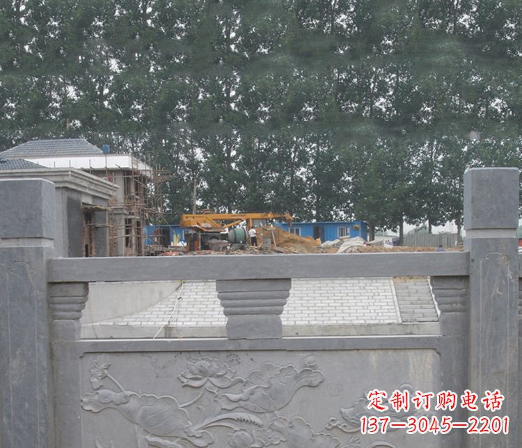 开封独特的仿古公园石栏板雕塑