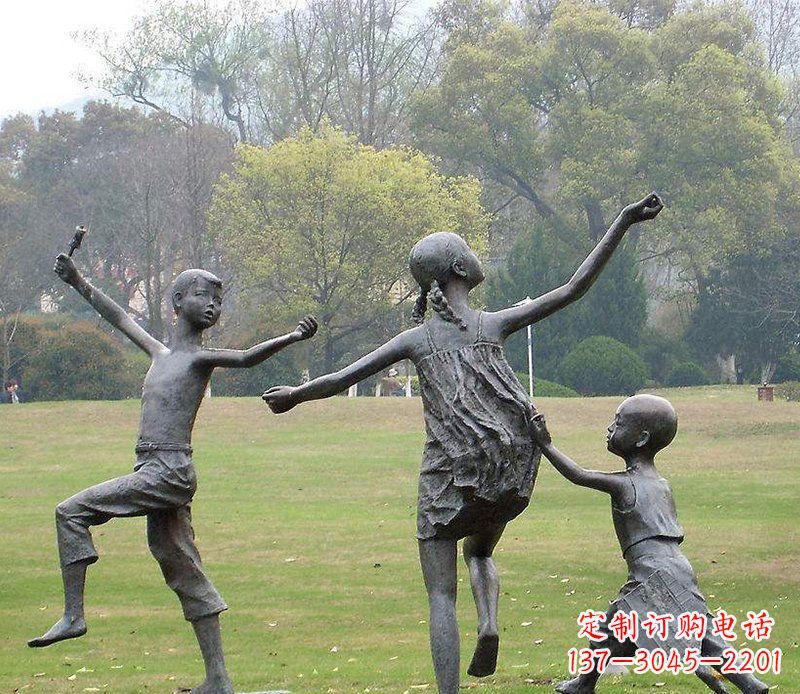 开封浪漫童年·清新儿童铜雕