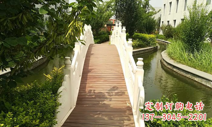 开封公园汉白玉石拱桥 (5)