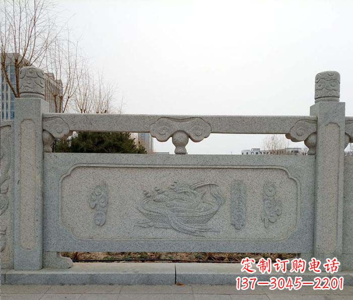 开封公园户外栏板石雕