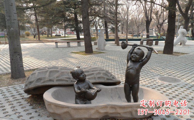 开封花生娃娃艺术雕塑
