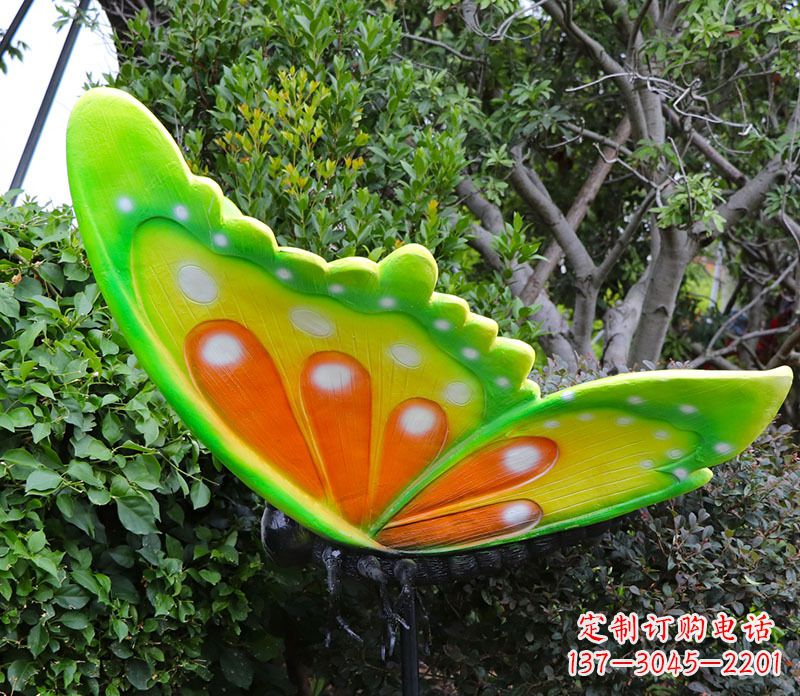 开封玻璃钢仿真蝴蝶雕塑