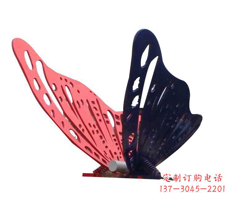 开封精致纯粹,不锈钢蝴蝶雕塑