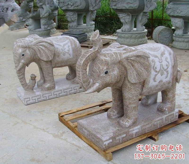 开封精美大象雕塑