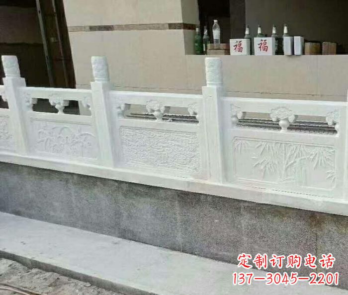 开封艺术大理石栏板石雕