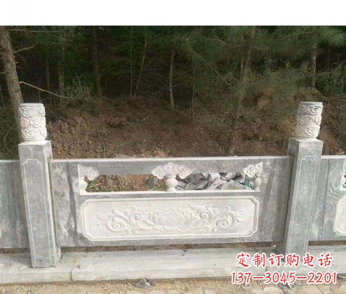 开封大理石栏板石雕艺术品