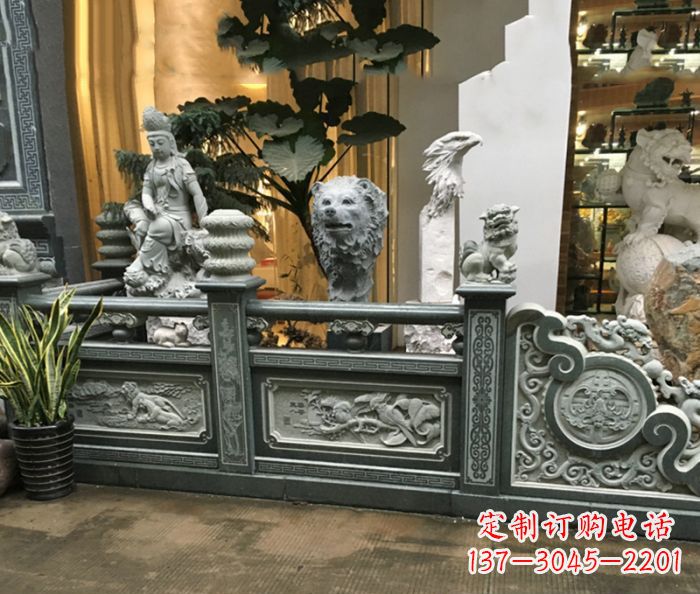开封公园景观仿古石栏板 (3)
