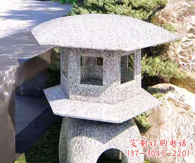 开封石头雕塑灯——点亮公园之美