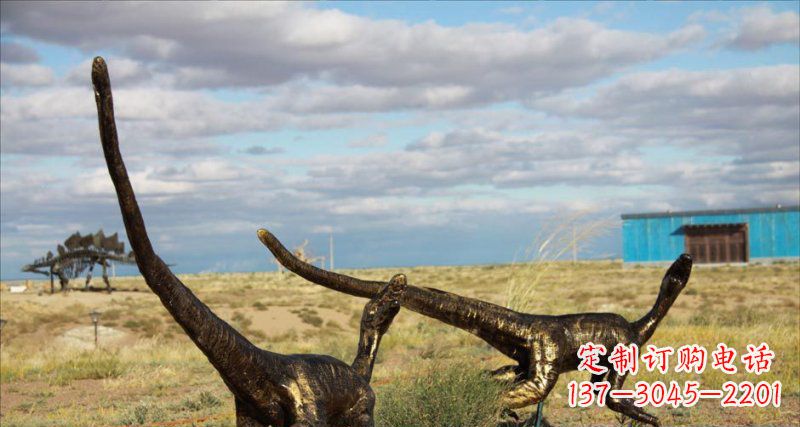 开封定制恐龙动物铜雕