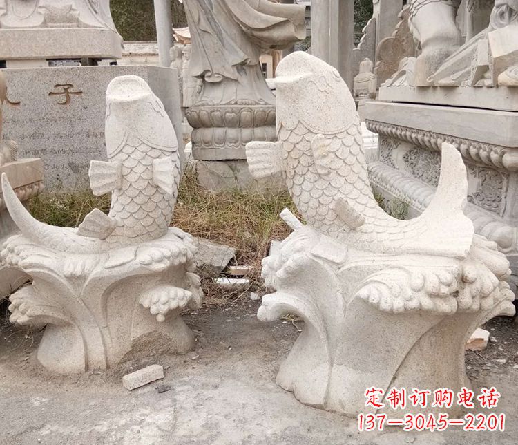 开封鲤鱼雕塑定制