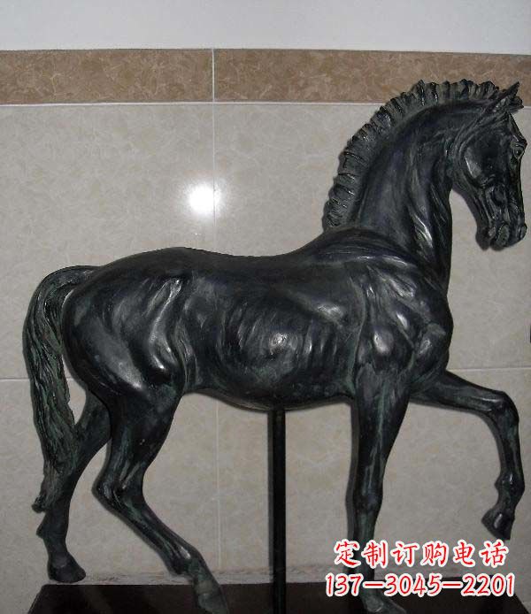 开封马动物铜雕景观雕塑