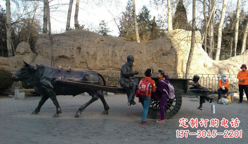 开封传承历史,记录岁月——领雕塑定制小孩雕塑