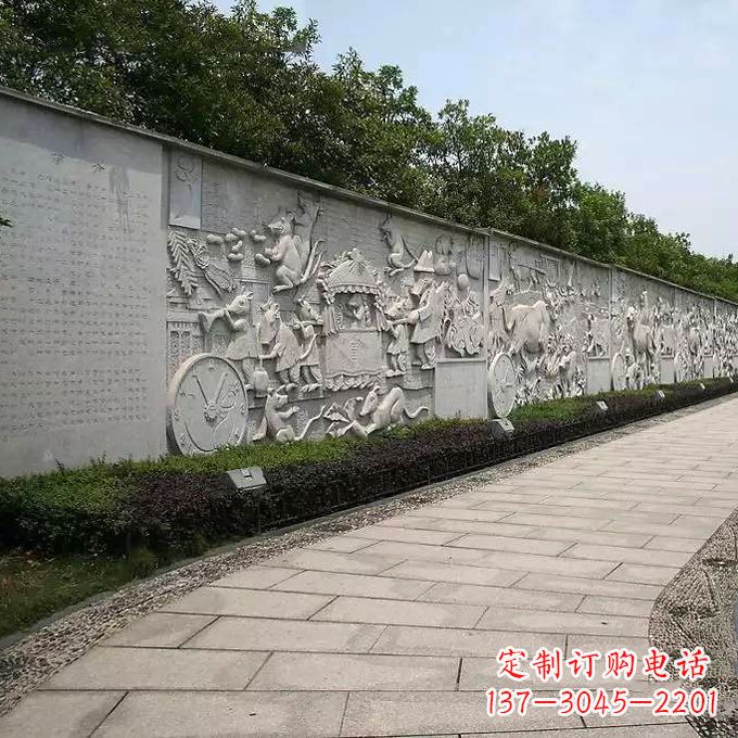 开封领雕塑 | 十二生肖文化浮雕