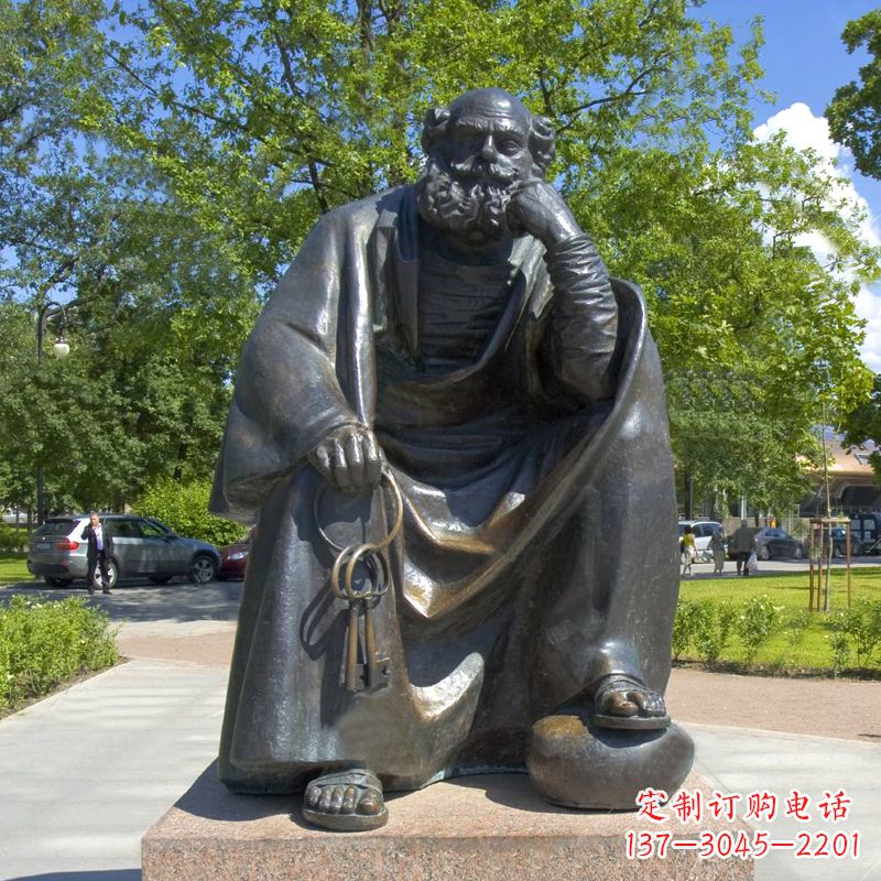 开封铸就传奇托尔斯泰雕塑