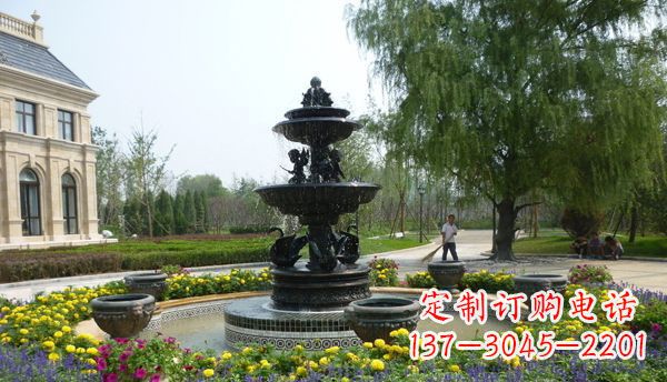 开封中领雕塑以精美的天鹅雕塑点缀你的公园