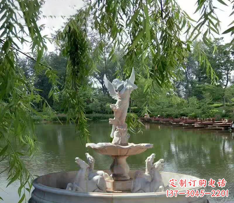 开封公园天使景观石雕