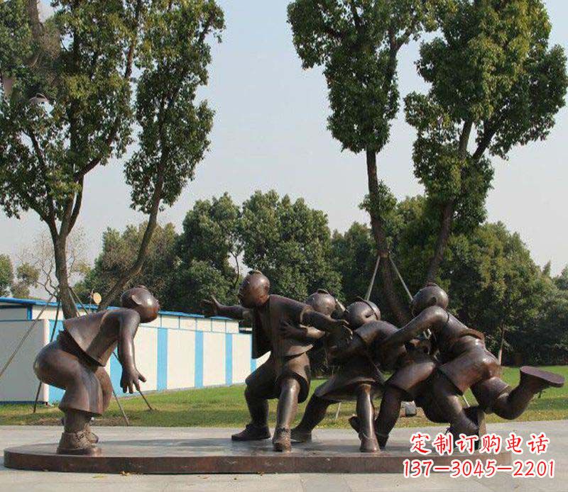 开封老鹰铜雕塑