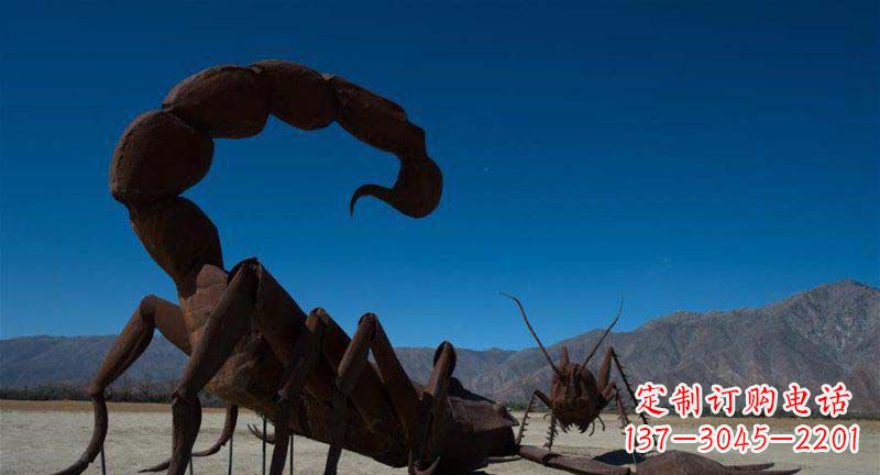 开封中领雕塑精美铜雕蝎子雕塑
