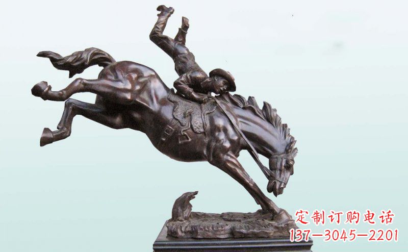 开封精致古典·真实再现马铜雕