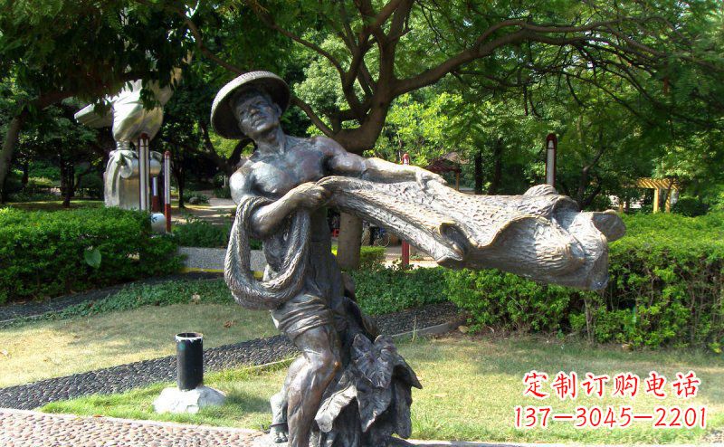 开封渔民铜雕—— 带您体验渔夫传统文化